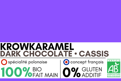 Krowkaramel au Dark Chocolate & Cassis